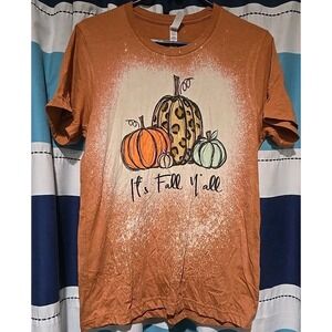 It's Fall Y'all Graphic Pumpkin T-Shirt